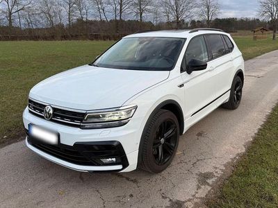 Gebraucht VW Tiguan Allspace R-line 190 PS (139 kW) 2020 Weiß SUV
