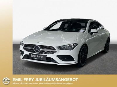 gebraucht Mercedes CLA200 AMG+PANO+Artico zweifarbig+SHZ+19''+