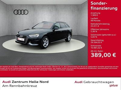 Mythosschwarz metallic Gebraucht 2021 Audi A4 Ambiente Kombi | 26.980 € (Fairer Preis)