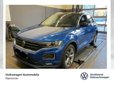 Gebraucht VW T-Roc Sport 150 PS (110 kW) 2022 Ravennablau metallic/schwarz SUV