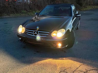 Gebraucht Mercedes CLK200 184 PS (135 kW) 2008 Schwarz Cabrio