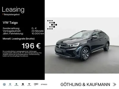 Gebraucht VW Taigo Goal 95 PS (69 kW) 2025 Deep black perleffekt SUV