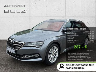 Usata Skoda Superb Style 150 CV (110 kW) 2022 Grigio Station wagon