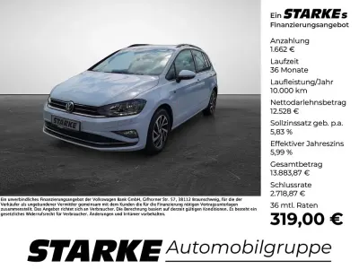 Gebraucht VW Golf Sportsvan Join 116 PS (85 kW) 2018 White silver metallic Van / Kleinbus
