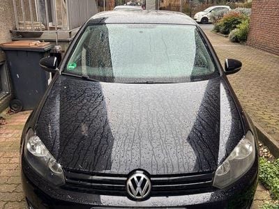 Gebraucht VW Golf VI Trendline 80 PS (58 kW) 2010 Schwarz Kleinwagen
