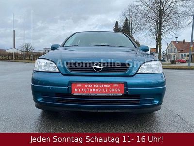 Gebraucht Opel Astra Selection 84 PS (61 kW) 2001 Blau Limousine