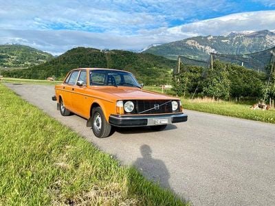Gebraucht Volvo 244 97 PS (71 kW) 1977 Orange Limousine