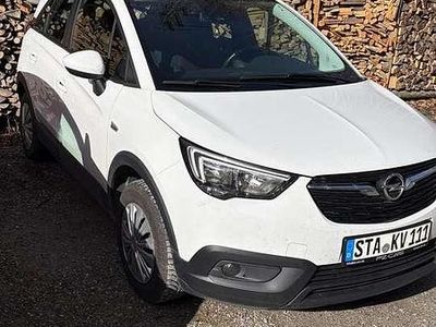 Usata Opel Crossland X Edition 110 CV (80 kW) 2018 Bianco SUV