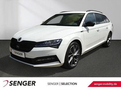 Gebraucht Skoda Superb SportLine 200 PS (147 kW) 2022 Weiss Limousine