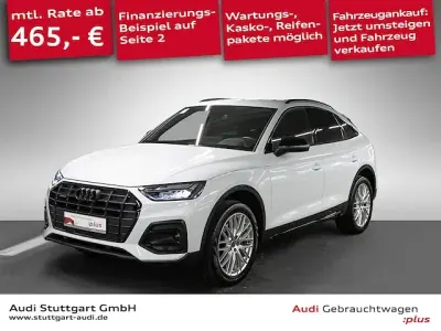Gebraucht Audi Q5 Sportback Ambiente 265 PS (194 kW) 2022 Gletscherweiß metallic SUV
