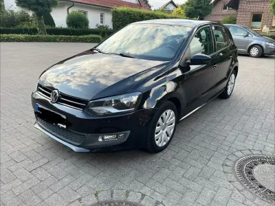 Gebraucht VW Polo Comfortline 69 PS (50 kW) 2012 Schwarz Kleinwagen