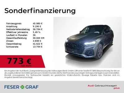 Gebraucht Audi Q5 Sportback Design 204 PS (150 kW) 2025 Daytonagrau perleffekt SUV