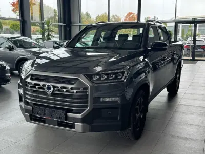 Neu KGM Musso 203 PS (149 kW) 2025 Dunkel grau metallic Pickup