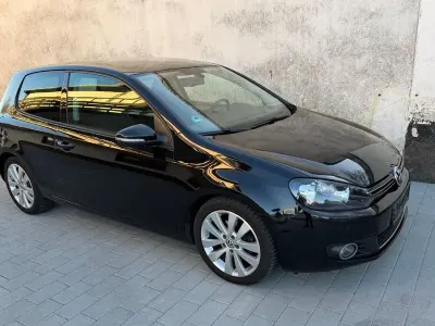 Second-hand VW Golf VI Highline 122 CP (89 kW) 2009 Negru Hatchback