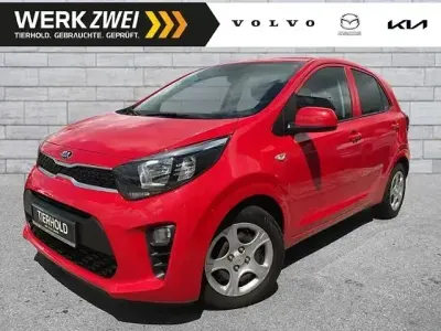 Gebraucht Kia Picanto Edition 7 67 PS (49 kW) 2021 (a2r) shiny red met. Kleinwagen