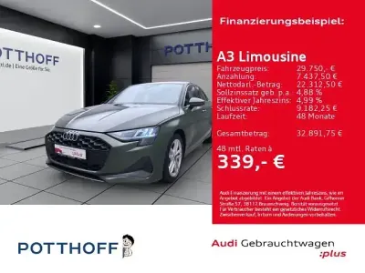 Gebraucht Audi A3 Business 116 PS (85 kW) 2025 Grün Limousine