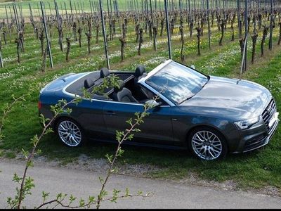 Gebraucht Audi A5 Cabriolet Design 177 PS (130 kW) 2016 Grau Cabrio