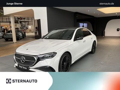Unilack polarweiß Gebraucht 2025 Mercedes E200 AMG line Limousine | 56.525 € (Etwas zu teuer)