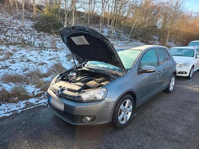 Gebraucht VW Golf VI 2010 Grau Kleinwagen