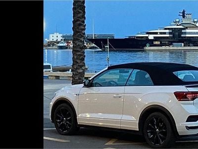 Gebraucht VW T-Roc Cabriolet R 150 PS (110 kW) 2020 Weiß Cabrio