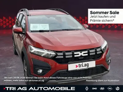 Neu Dacia Jogger Expression 141 PS (103 kW) 2025 Safarigrüngrau Van / Kleinbus
