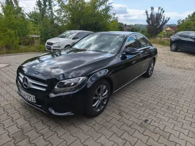 Usata Mercedes C180 Avantgarde 156 CV (114 kW) 2016 Nero Berlina