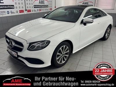 Gebraucht Mercedes E200 184 PS (135 kW) 2018 Weiß Coupé