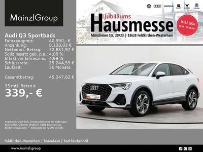 Gebraucht Audi Q3 S-Line 150 PS (110 kW) 2025 Gletscherweiß metallic SUV