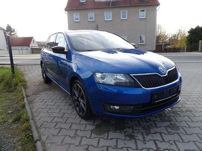 Modra race/race blue Gebraucht 2014 Skoda Rapid Style Limousine | 10.899 € (Fairer Preis)