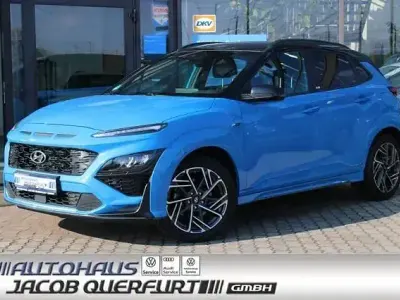 Gebraucht Hyundai Kona N Line 120 PS (88 kW) 2022 Blau SUV