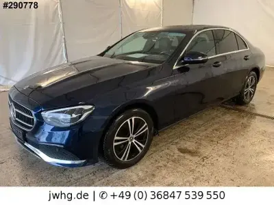 Brugt Mercedes E220 Avantgarde 194 HK (142 kW) 2021 Blå Sedan