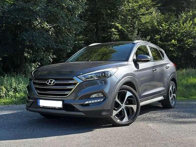 Gebraucht Hyundai Tucson Turbo 177 PS (130 kW) 2018 Grau SUV