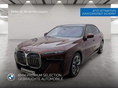 Gebraucht BMW i7 Comfort Edition 400 kW (544 PS) 2025 Rot Limousine