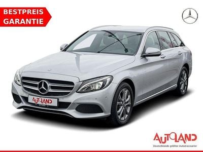 Silber Gebraucht 2017 Mercedes C180 Avantgarde Kombi | 19.950 € (Fairer Preis)