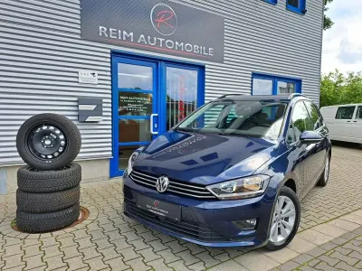 Gebraucht VW Golf Sportsvan Comfortline 110 PS (80 kW) 2014 Blau Van / Kleinbus