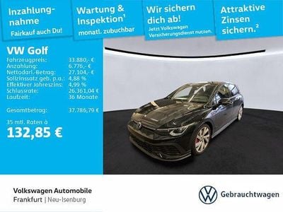 Gebraucht VW Golf VIII GTI 300 PS (220 kW) 2024 Schwarz Limousine