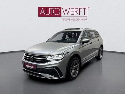Silber Gebraucht 2022 VW Tiguan Allspace R-line SUV | 35.990 € (Fairer Preis)
