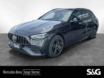 Gebraucht Mercedes C220 AMG 200 PS (147 kW) 2023 Graphitgrau metallic Kombi