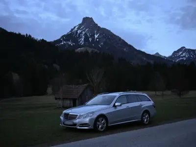 Brugt Mercedes E220 170 HK (125 kW) 2011 Sølv Stationcar