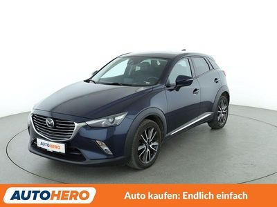 Blau Gebraucht 2017 Mazda CX-3 Sports-Line SUV | 12.660 € (Fairer Preis)