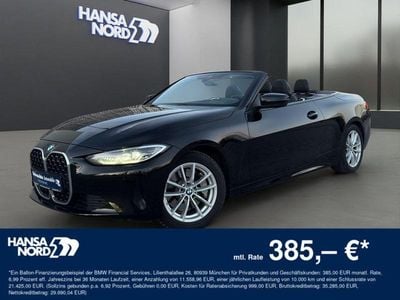 Gebraucht BMW 430 Cabriolet Sport Line 286 PS (210 kW) 2022 Schwarz / schwarz ii Cabrio