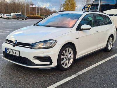 Usata VW Golf VII R-line 150 CV (110 kW) 2019 Bianco Berlina