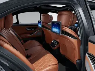 Brugt Mercedes S350 AMG line 286 HK (210 kW) 2021 Sort Sedan