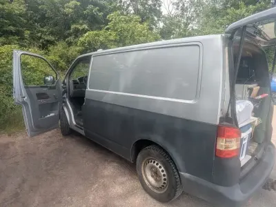 Gebraucht VW T5 84 PS (61 kW) 2007 Silber Van