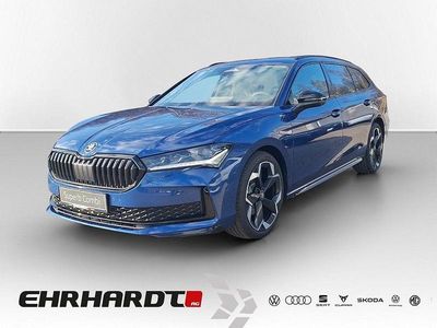 Neu Skoda Superb SportLine 150 PS (110 kW) 2026 Atlantikblau metallic Kombi