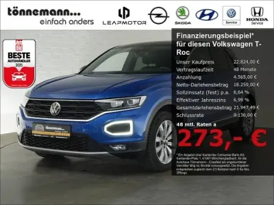 Gebraucht VW T-Roc Sport 150 PS (110 kW) 2021 Blau SUV