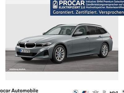 Gebraucht BMW 320e Sport Line 204 PS (150 kW) 2022 Skyscraper grau Kombi