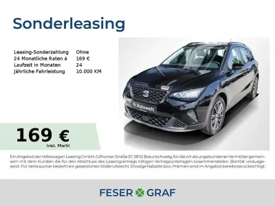 Gebraucht Seat Arona Style 116 PS (85 kW) 2024 Midnight schwarz metallic SUV