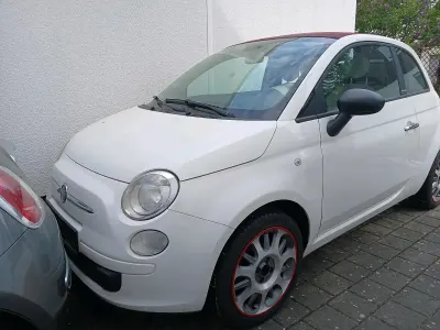 Gebraucht Fiat 500 95 PS (69 kW) 2011 Weiß Cabrio