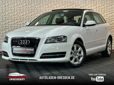Gebraucht Audi A3 Ambiente 105 PS (77 kW) 2010 Weiß Kleinwagen